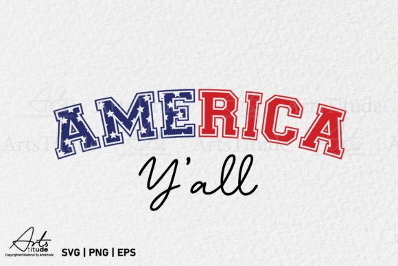 America Y all SVG: Bold Graphics for Crafts