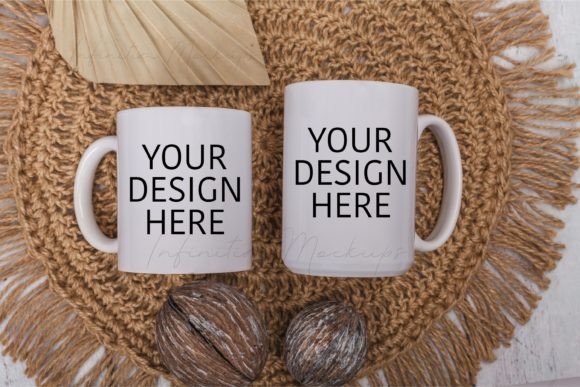Boho Mug Mockups: Essential Graphics for Mugs Amp