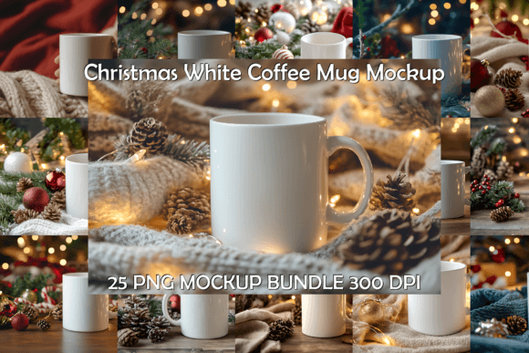 Christmas Mug Mockup: Graphics & Product Mockups