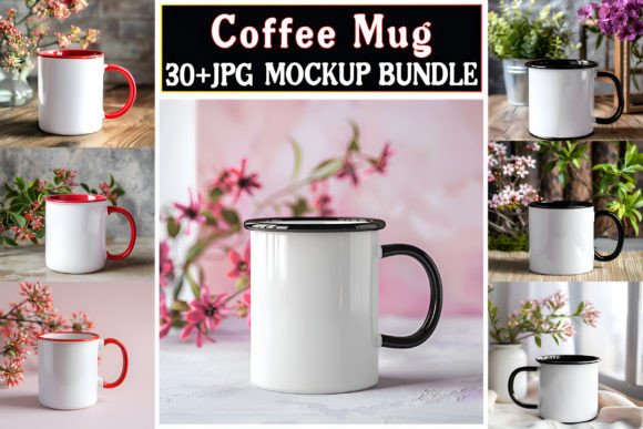 Coffee Mug Mockups Bundle 04: Graphics for Mugs Amp