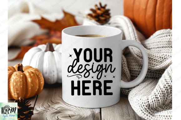 Fall Mug Mockup: Graphics for Mugs Amp Projects