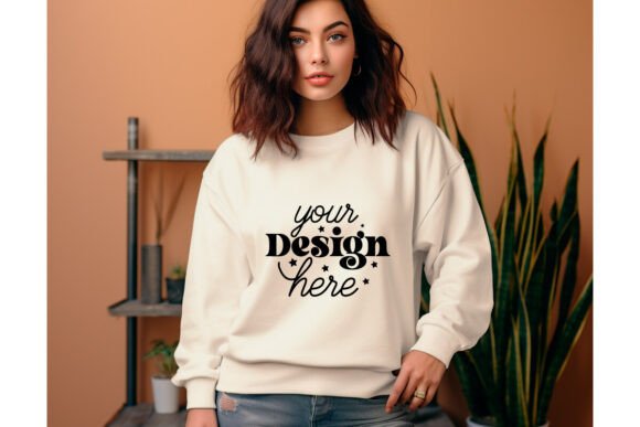 Gildan 18000 Women Mockup 19: Essential Graphics