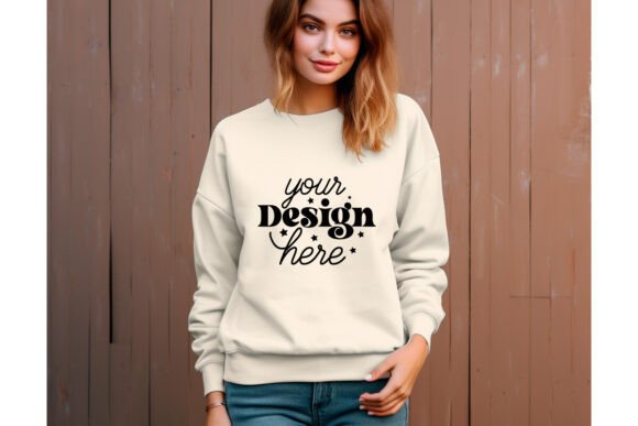 Gildan 18000 Women Mockup 99: Premium Graphics & Product Mockups