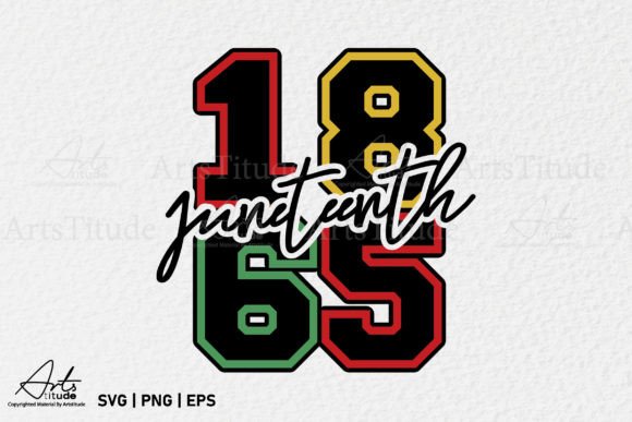 Juneteenth 1865 Graphics for Crafts Review
