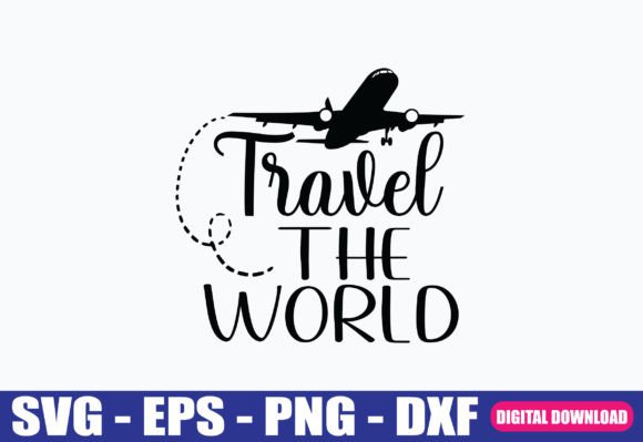 Travel the World SVG: Modern Graphics for Crafts