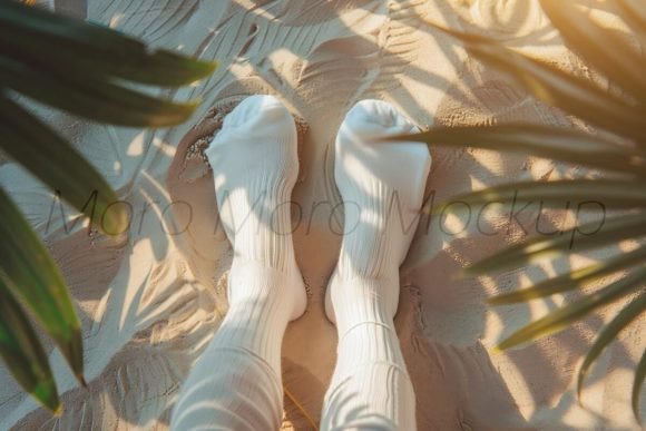 Tropical Socks Graphics for Summer Branding