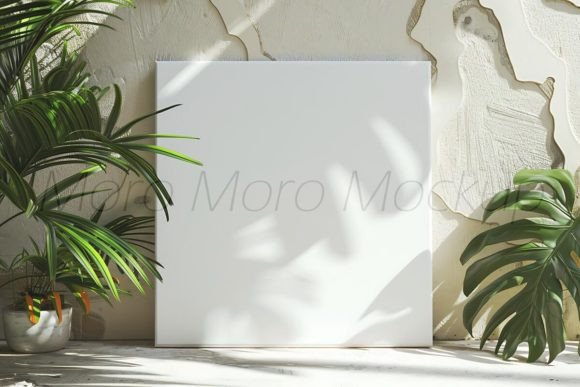 Tropical Summer Canvas Prints Mockup Review