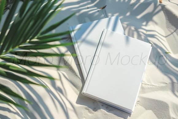 Tropical Summer Notebooks Mockup: Graphics for Notebooks Amp