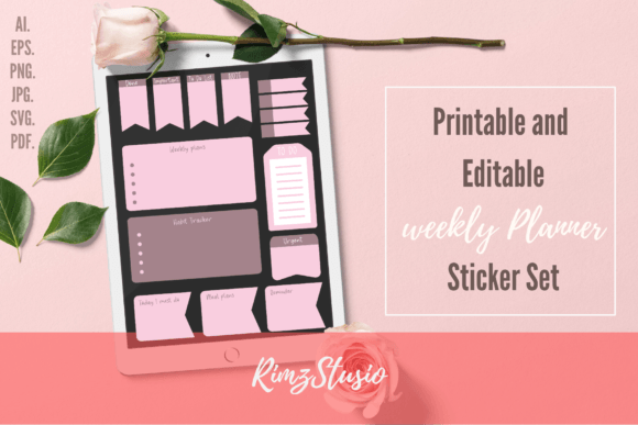 Weekly Planner Sticker Set: A Designer's Real-World Review